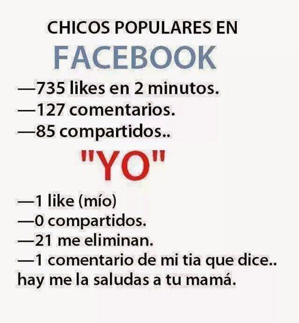 Frases e imágenes graciosas para facebook