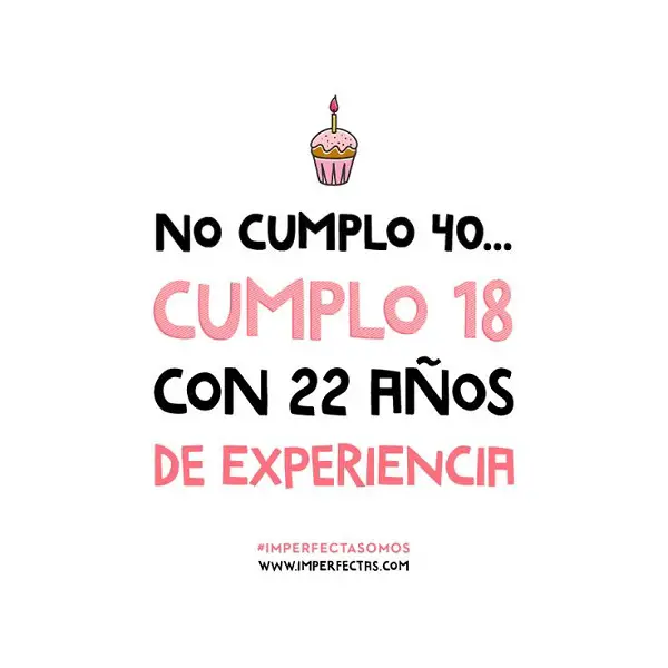 Imágenes graciosas 40 años
