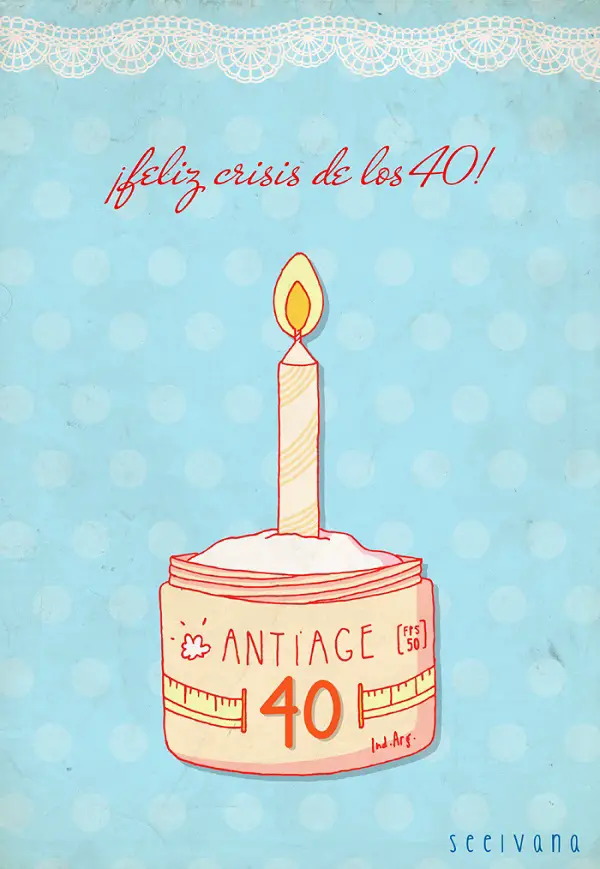Imágenes graciosas 40 años