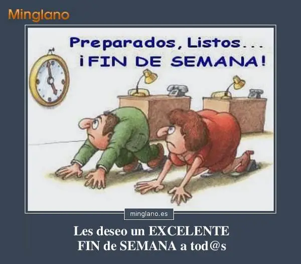 Imágenes graciosas buen fin de semana