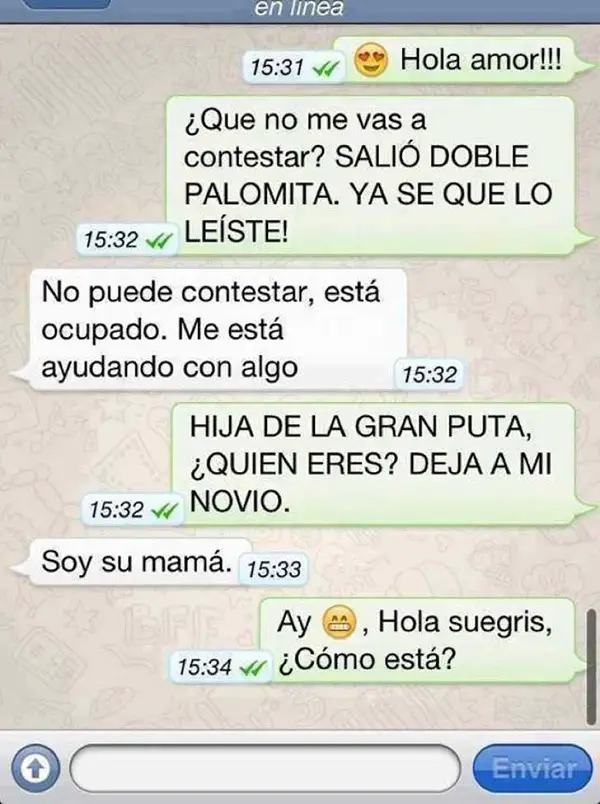 Imágenes graciosas de amor para contestar mensajes