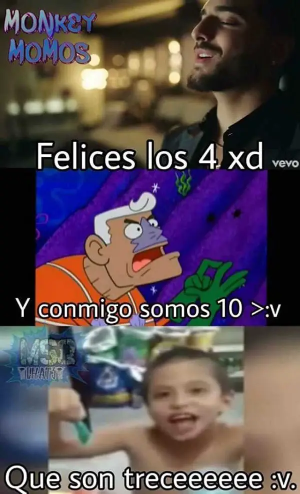imágenes graciosas felices los 4