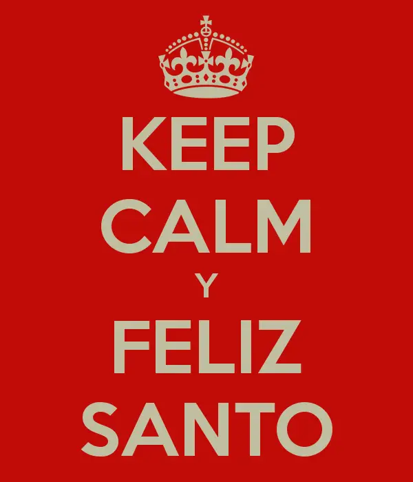 imágenes graciosas feliz santo