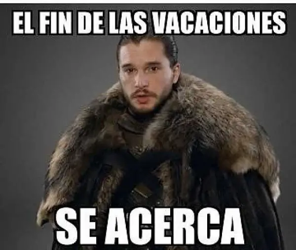 Imágenes graciosas fin de vacaciones