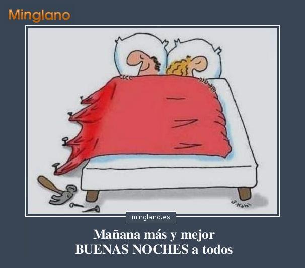 Imágenes de graciosas buenas noches