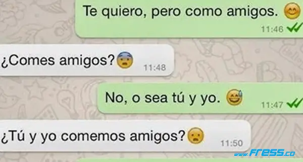 Imágenes de graciosas conversaciones