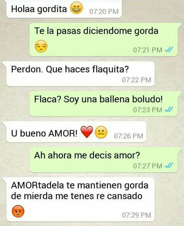 Imágenes de graciosas conversaciones