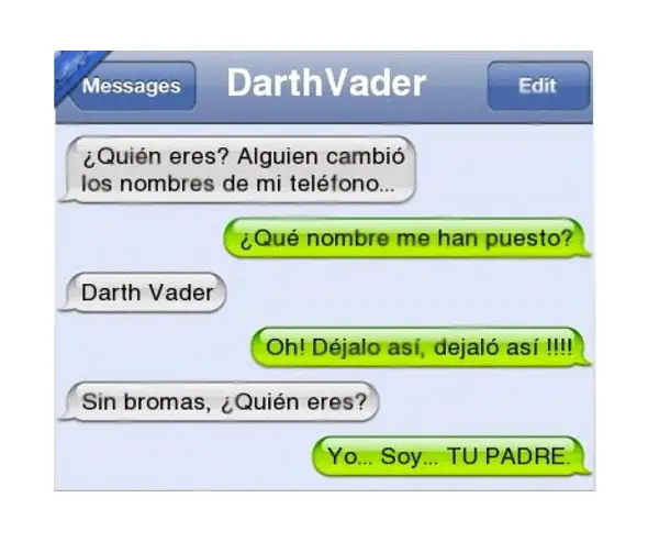 Imágenes de graciosas conversaciones