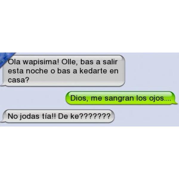Imágenes de graciosas conversaciones