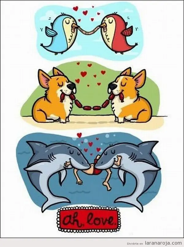 Imágenes graciosas amor