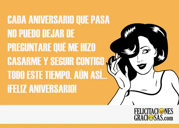 Imágenes graciosas aniversario bodas