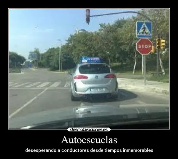 Imágenes graciosas autoescuelas