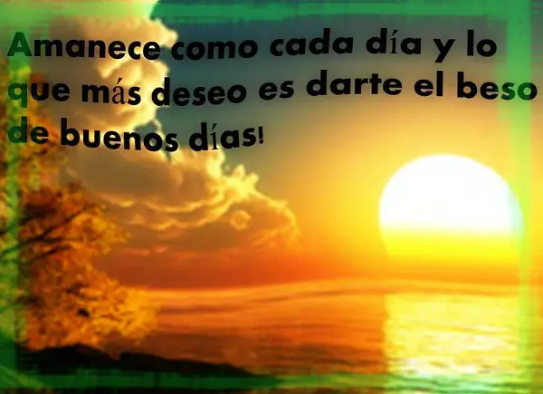 Imágenes graciosas buenos días amor