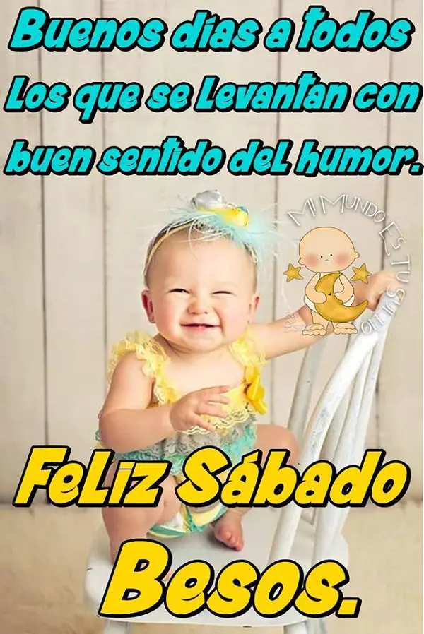 Imágenes graciosas buenos días sábado