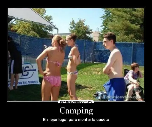Imágenes graciosas camping