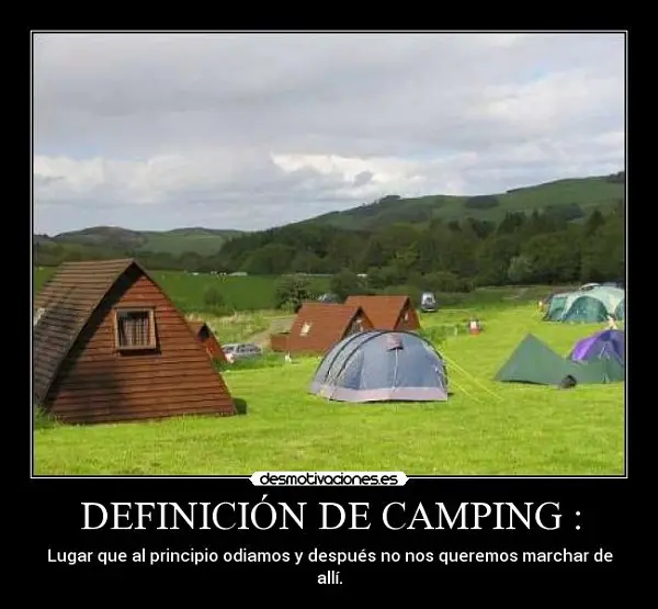Imágenes graciosas camping