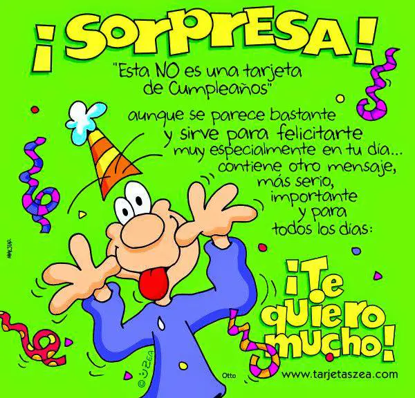 Imágenes graciosas cumpleaños