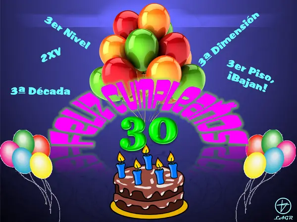 Imágenes graciosas de 30 años