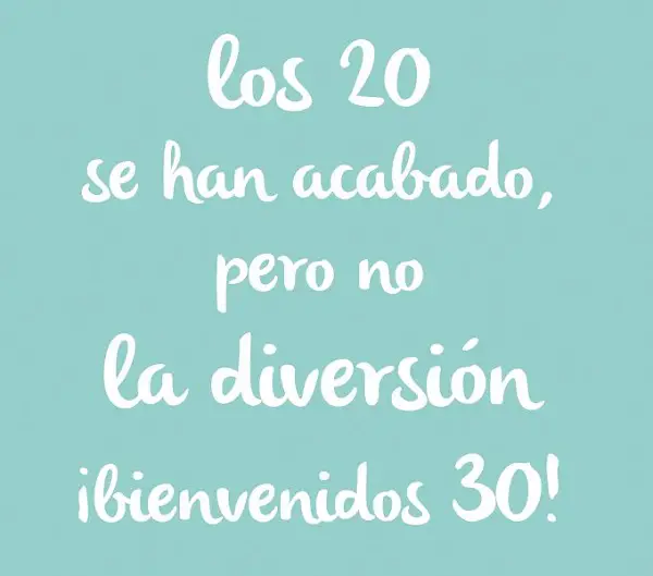 Imágenes graciosas de 30 años