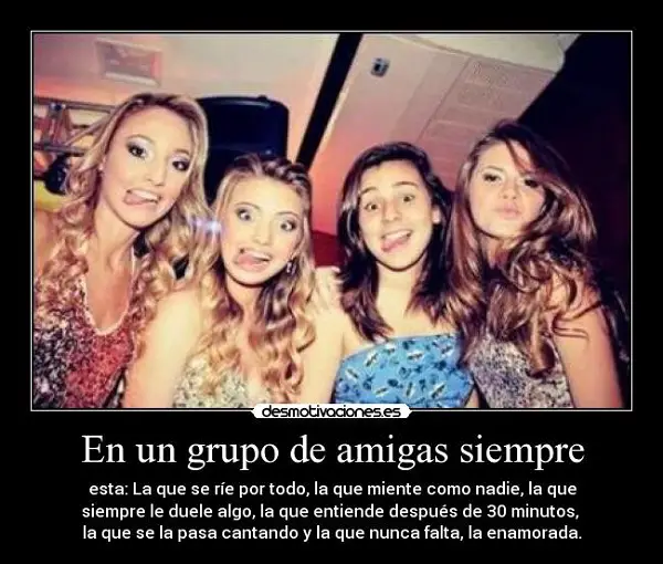 Imágenes graciosas de 4 amigas