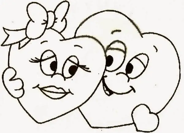 Imágenes graciosas de amor para dibujar