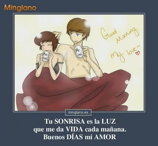 Imágenes graciosas de buenos días para mi amor