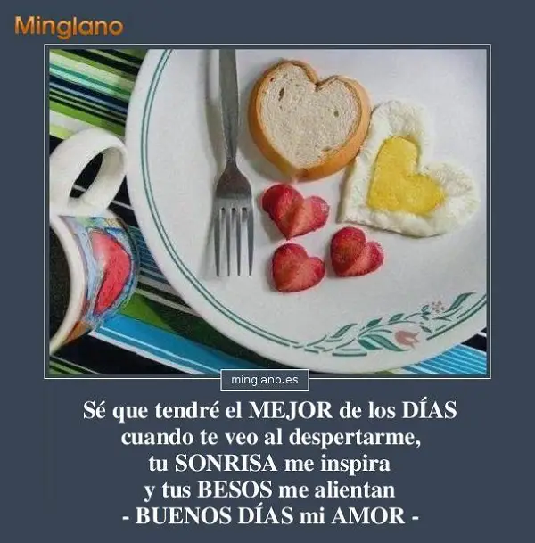 Imágenes graciosas de buenos días para mi amor