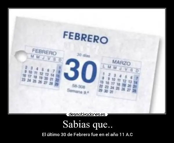 Imágenes graciosas del 30 de febrero