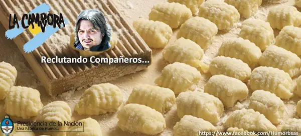 Imágenes graciosas del día del ñoquis