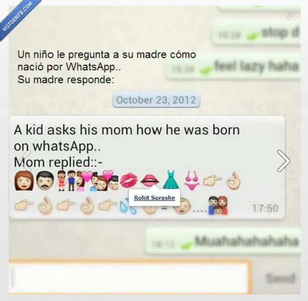 Imágenes graciosas emoticonos whatsapp