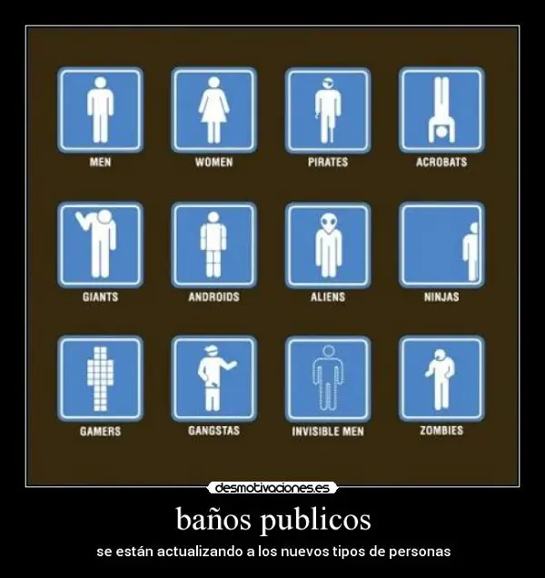 Imágenes graciosas en el baño
