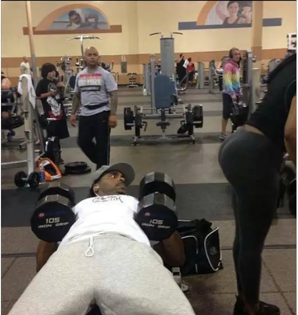 Imágenes graciosas en el gym