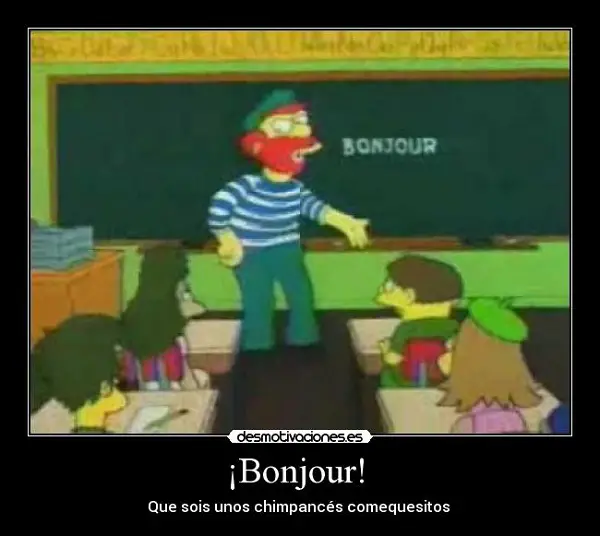 Imágenes graciosas en francés