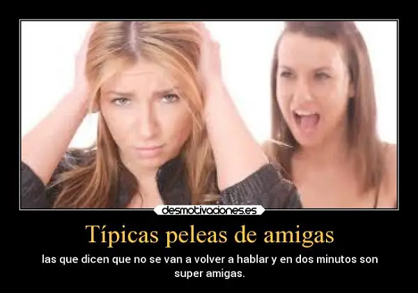 Imágenes graciosas entre amigas