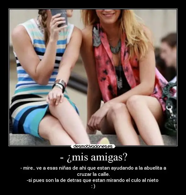 Imágenes graciosas entre amigas