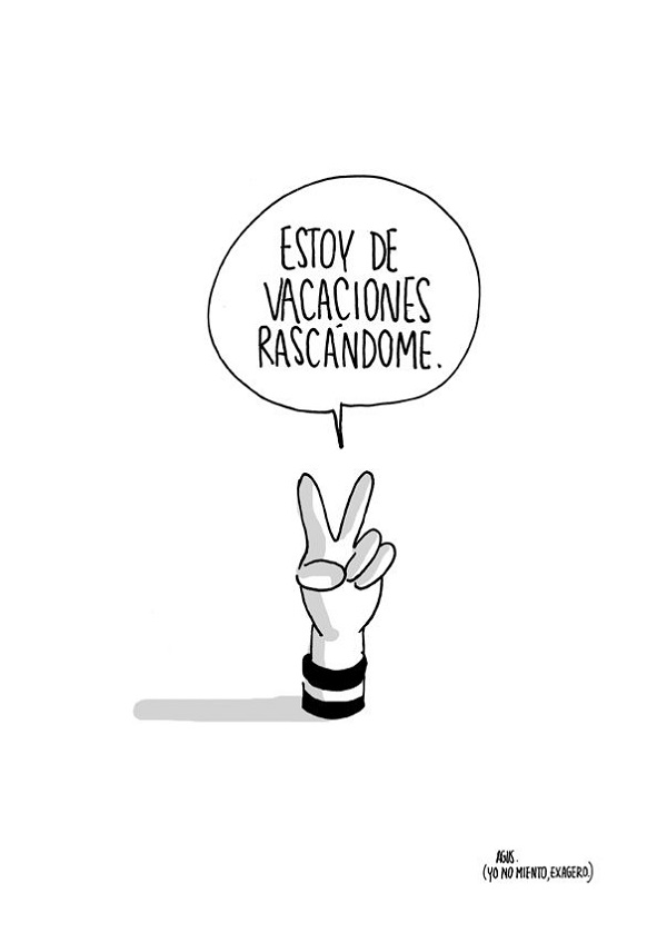 Imágenes graciosas estoy de vacaciones