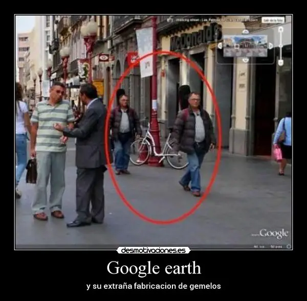 Imágenes graciosas google earth