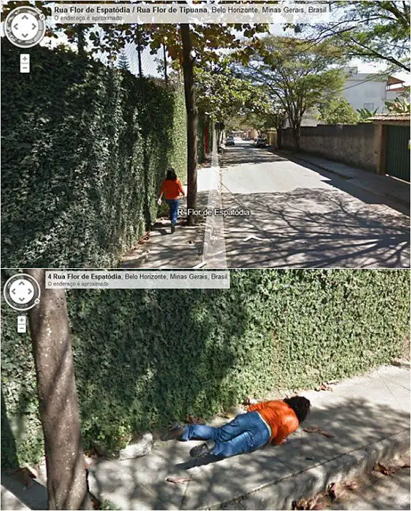 Imágenes graciosas google earth