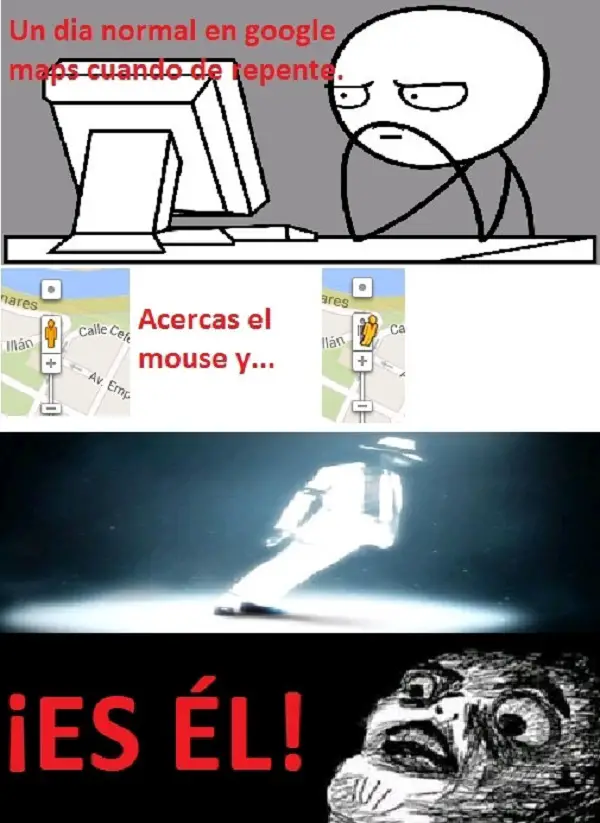 Imágenes graciosas google maps
