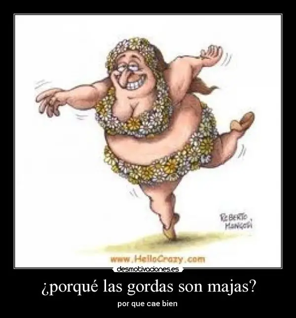 Imágenes graciosas gordas