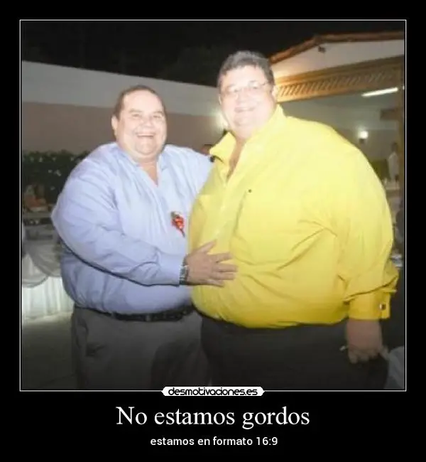 Imágenes graciosas gordos