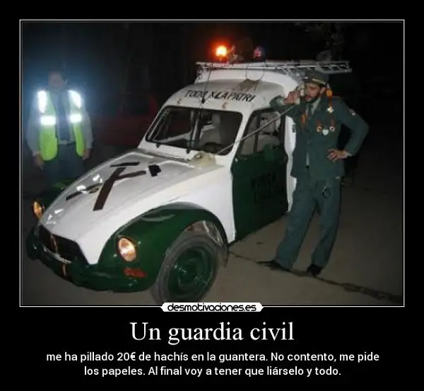 Imágenes graciosas guardia civil