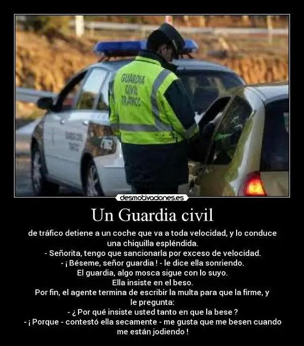 Imágenes graciosas guardia civil