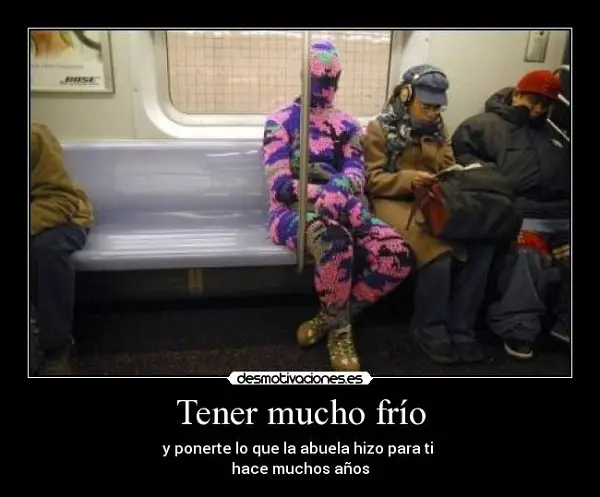 Imágenes graciosas hace mucho frío