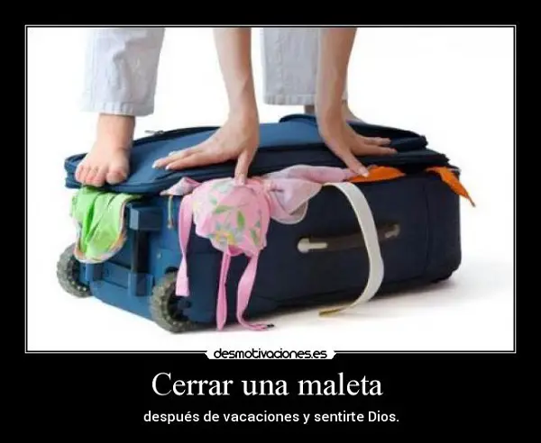 Imágenes graciosas haciendo maletas